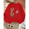 European sizes Kids'  Trendy Print Sweatshirt, Round Neck, Casual And Sporty, Easy And Versatile