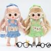 Round OB11 Doll Round Glasses Black Frame Doll Mini Glasses Cute Doll Round Glasses  Kids Gift