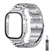 Stainless Steel Titanium Alloy Strap For Apple Watch Band Ultra 2 49mm 44mm 45mm 41mm Bracelet Iwatch Series 6/7/8/9 Watch Case