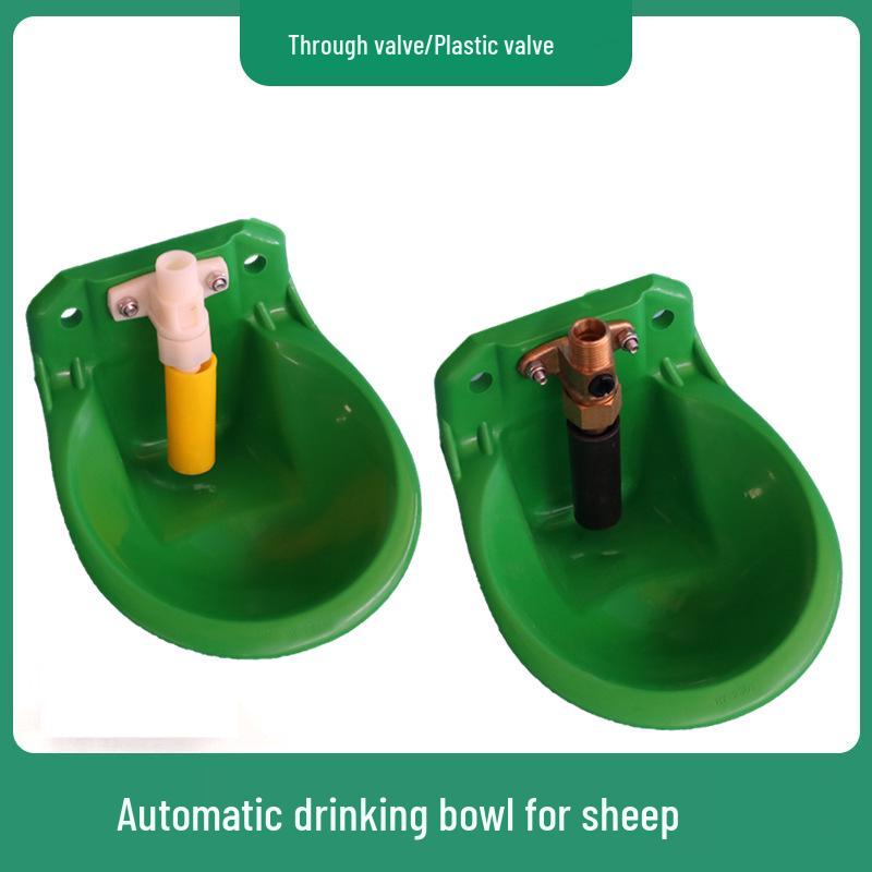 Sheep Automatic Copper Valve Drinking Bowl - Durable Breeding Equipment