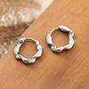 Korean Style Geometric Circle Earrings: Elegant, Versatile Ear Jewelry for Women and Students