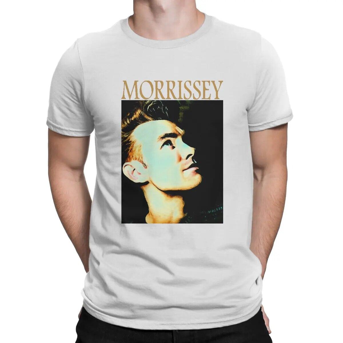 

Футболка унисекс Morrissey 80 s 90 s The Smiths, топы с круглым вырезом, тканевая футболка с юмором, высокое качество, подарки на день рождения 3XL