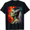 Bride and Frankenstein The Lover Halloween Matching Couple T-Shirt