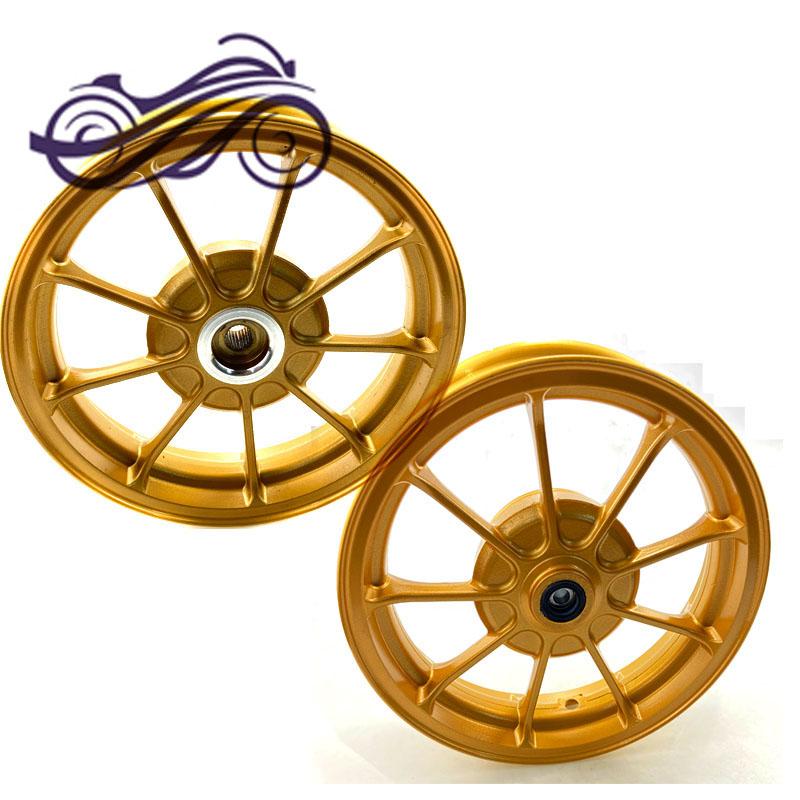Motorcycle Wheel Drum Brake 10 Inch Front and Rear Rims for Honda DIO50 AF17AF18AF27AF28 DIO ZX50 AF34 AF35 AF24 AF52 AF54 AF56