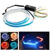 12V Car Flow Type LED Strip Light Tailgate Turning Signal Lights Bar Trunk Strips Lamp