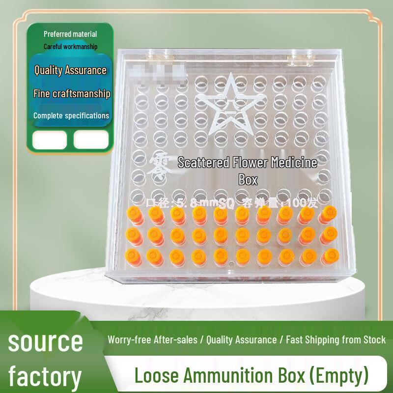 Transparent Ammunition Storage Box