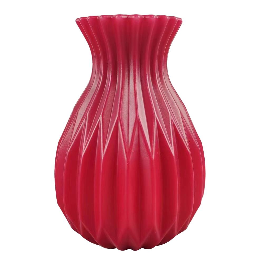 Imitation Ceramics Plastic Vase Creative Flower Arrangement Decoration