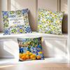 Lemon Pillow Case Square Pillow Cushion Cover Bedroom Sofa Room Decoration Casual Pillow Cover