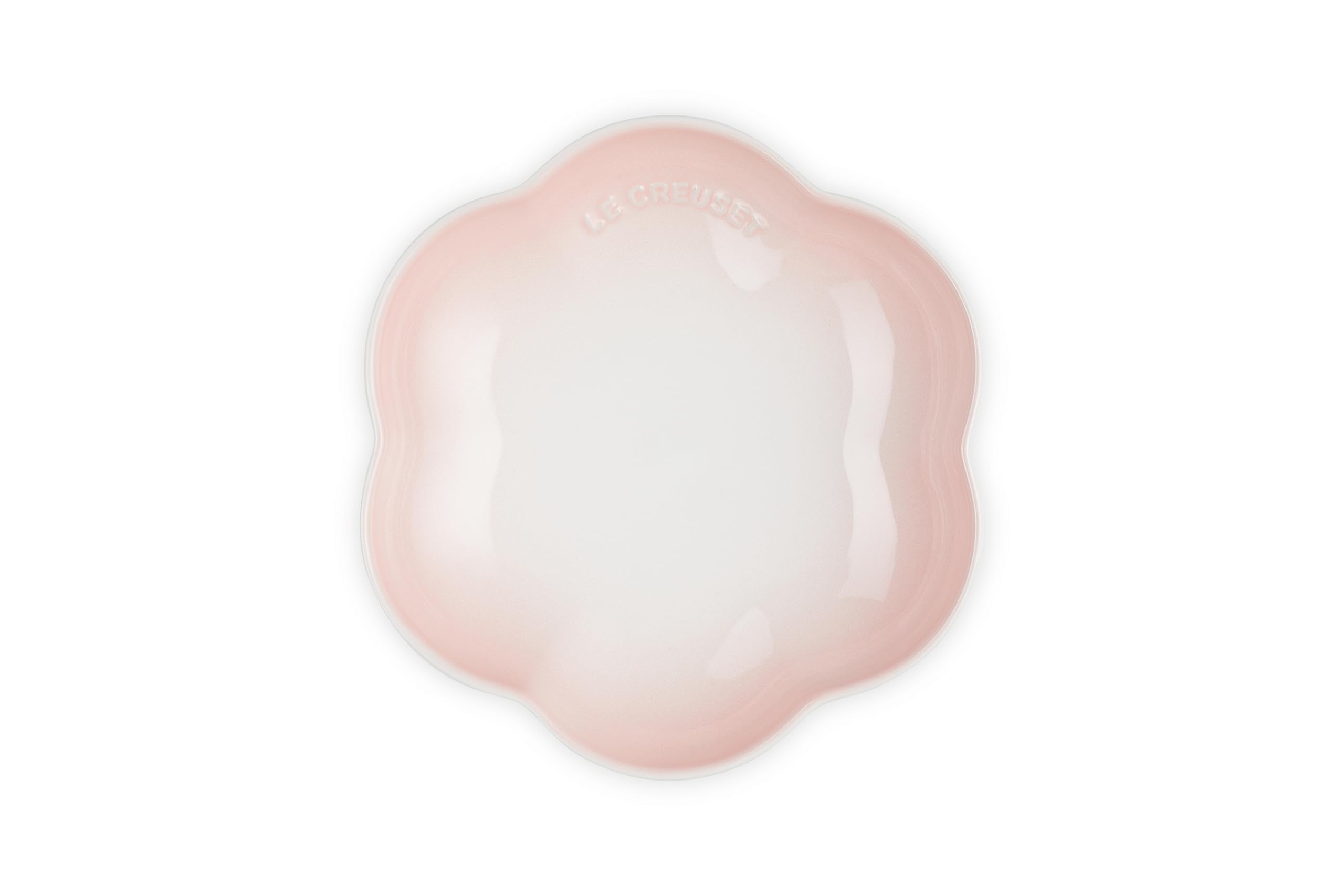 

Le Creuset Sphere Round Flower Dish M Powder Pink Heat Resistant Cold Resistant Microwave Oven Gift Present Celebration Japanese [Authorized Product]