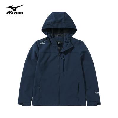 Mizuno Unisex Outdoor Windproof Fleece-Lined Jacket