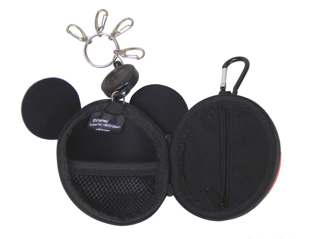 Seto Craft Cosmetic Key Coin Case Case, & (Mickey)