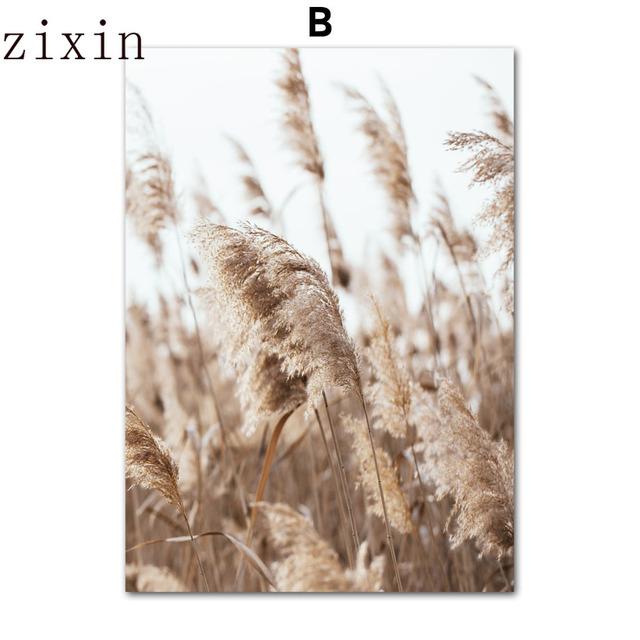 Peisaj de pajiști bej Leu Zebră Păsări Animale Artă de perete Pictură pe pânză Postere și imprimeuri nordice Decor interior pentru cameră de zi