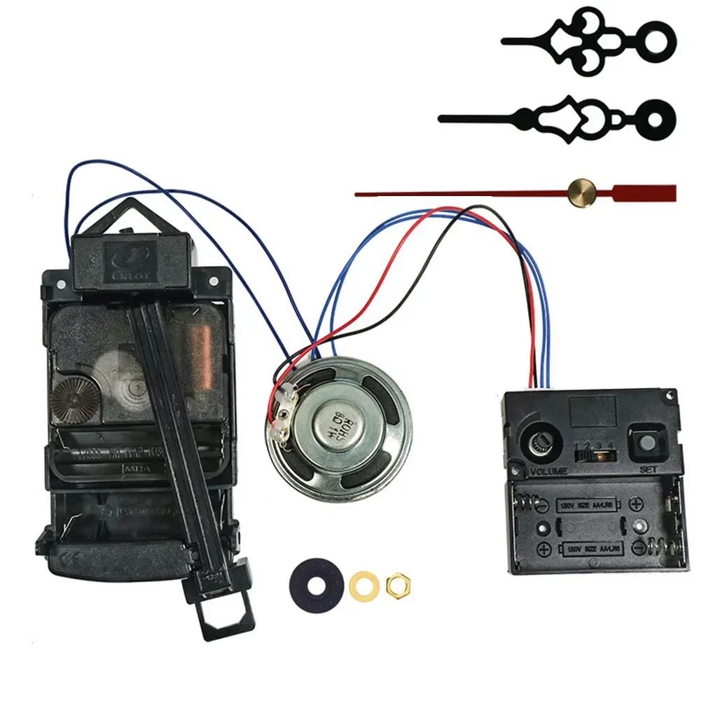 

1 Набор DIY Настенные Часы Маятниковый Механизм Бесшумный Механизм С Музыкальной Коробкой Бой Часов Стрелки Кварцевый Ремонтный Комплект Ось Для Часов Напольные Часы