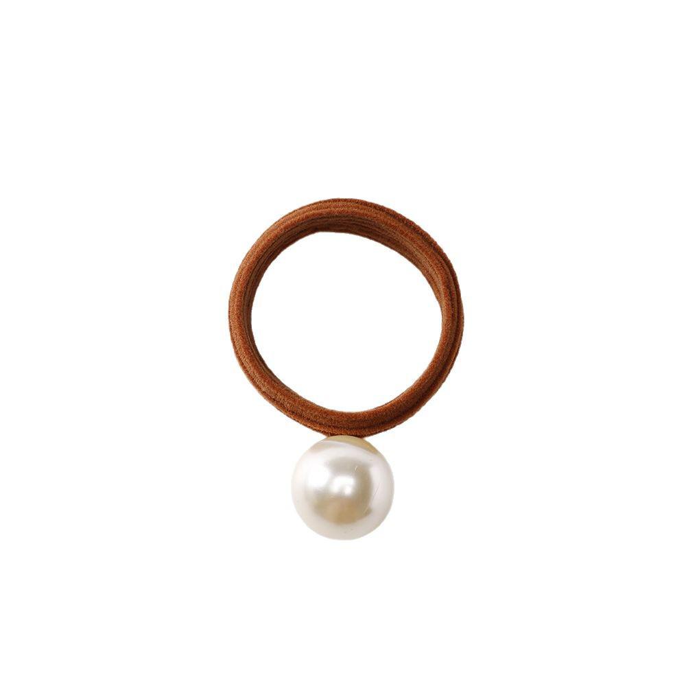 Elegant Japanese Korean Pearl Hair Tie – Versatile Luxury Towel Ring for Stylish, High-Grade Look