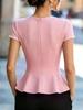 Camiseta casual de verano vintage de manga corta oversize para mujer camiseta mujer camiseta tops