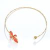 Adjustable Flower Necklaces Geometric Collar Necklace Sweet Open Chokers  Jewelry