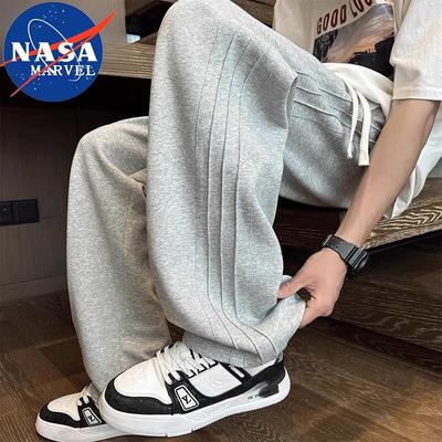 NASA MARVEL Men's Straight-Leg Casual Pants