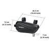 Waterproof Large Capacity Mountain Bike Pannier - Rear Rack Tail Bag for Cycling