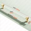NAIERDI Acrylic Furniture Handles T-Bar Gold Crystal Cabinet Handles and Knobs Zinc Alloy Silver Door Handle Hardware