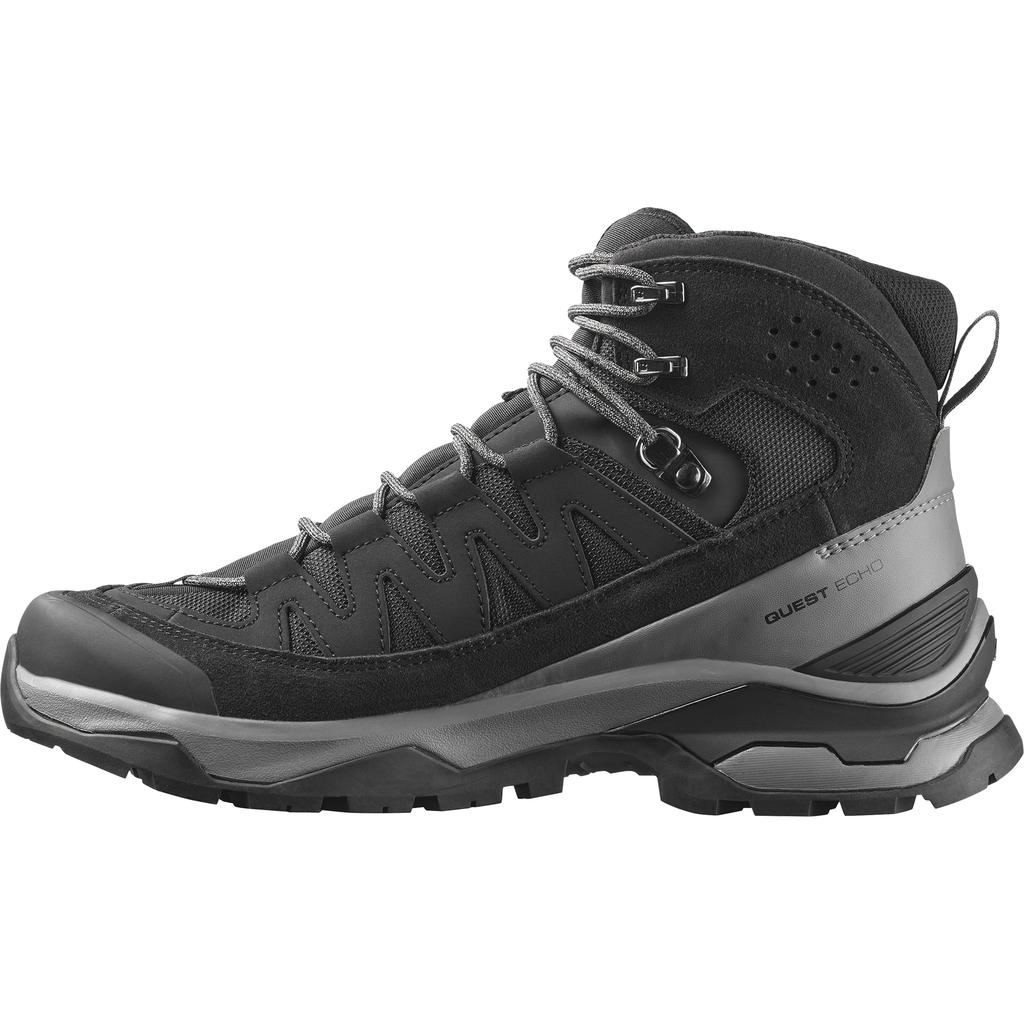 Shoes QUEST ECHO M L49212700 cm [Salomon] Hiking/Trekking GORE-TEX Men's Black/Castlerock/Black 30.0