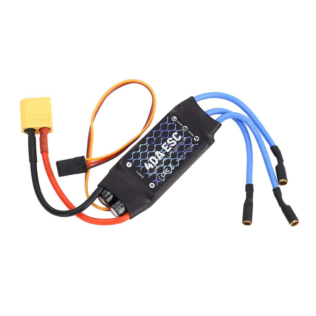 Brushless ESC 40A XT60 Plug Brushless ESC for RC Fixed Wing Aircraft Small Quadrotor