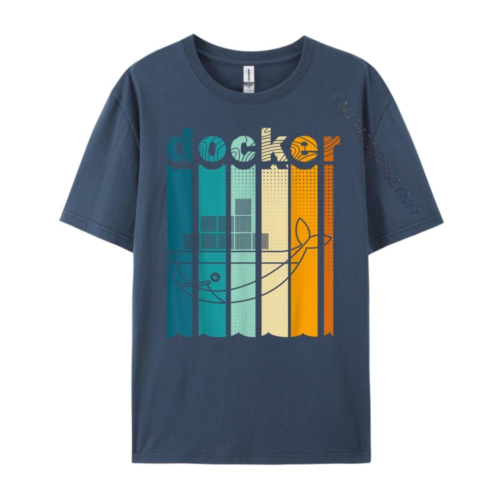 Docker Linux Devops Programming Coding Computer Scientist Graphic Tees Men Camisetas St Patrick's Day