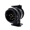 13 To 7 Pin Durable Plug Adapter Trailer Connector 12V Towbar Towing Waterproof Plugs Socket Adapter Protect Connections RV Accessories
