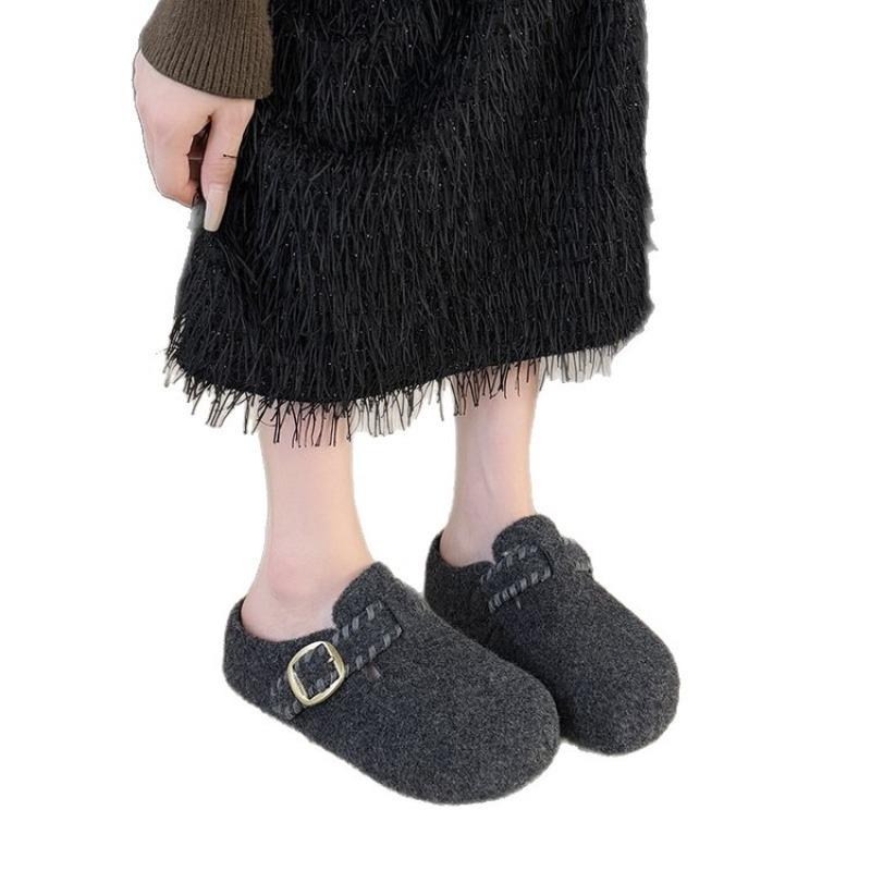 Best-selling Flip-flops with Head Cover, Women's Padded New Cotton Shoes