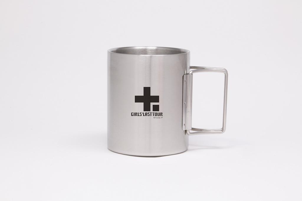 Girls' Last Tour Chito and Yuri Stainless Steel Mug
