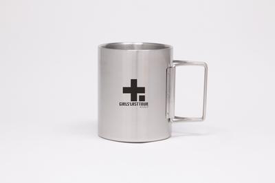 Girls' Last Tour Chito and Yuri Stainless Steel Mug