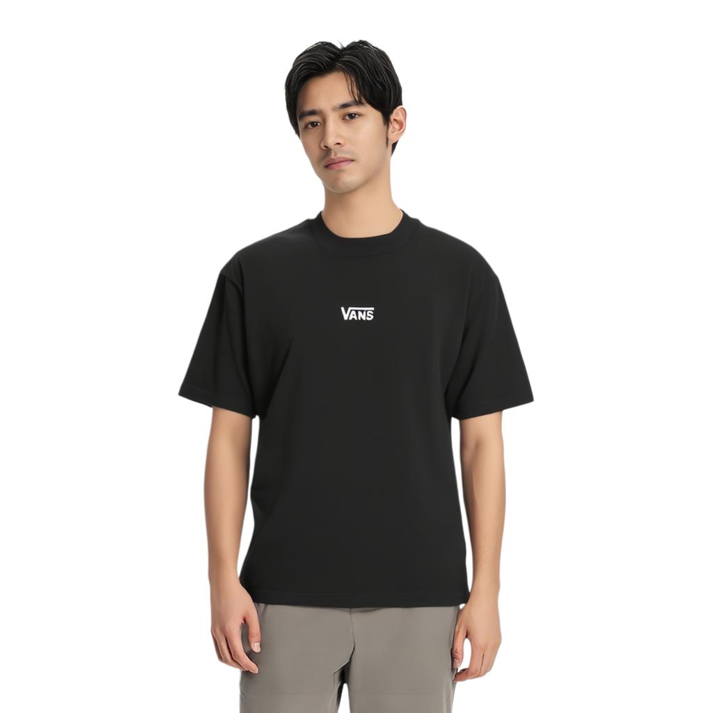 Vans Back Logo Printed Fashion Simple Trendy Short Sleeve T-Shirt Unisex Tops VN000PF5BLK