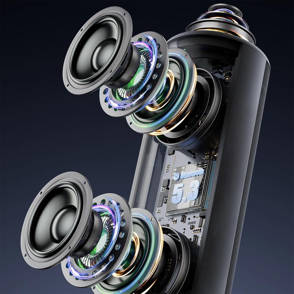 Dudao Y21Pro Rgb Wireless Speaker For Phones With Modern