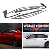 10x Gloss Black For 2014-2024 Infiniti Q50 Chrome Delete Side Window Vinyl Trim