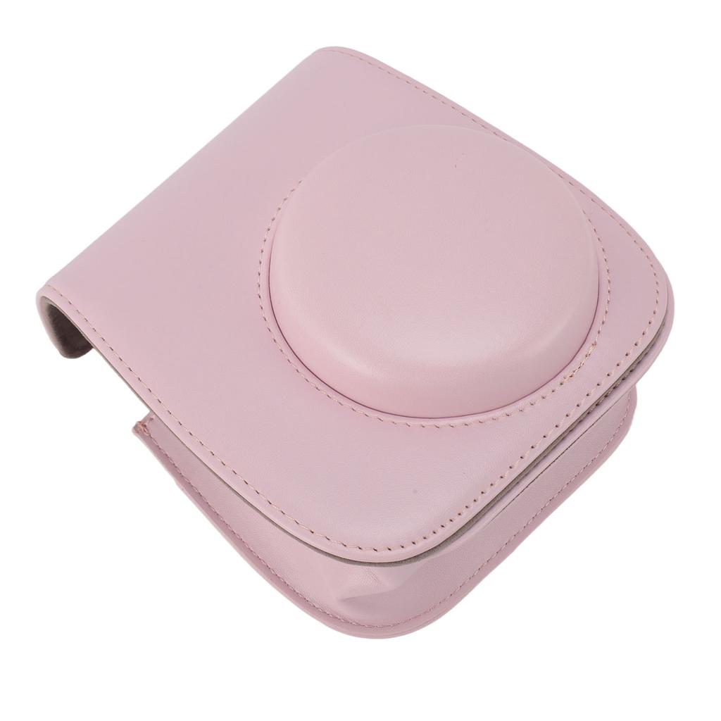 Instant Camera Protective Case with Photo Frames Album Shoulder Strap Selfie Mirror Filters Stickers for Fujifilm Instax Mini12