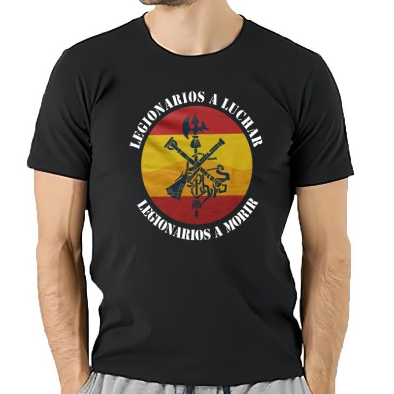 T-shirt de la Force Spéciale de la Légion Étrangère Espagnole pour homme t-shirt décontracté de