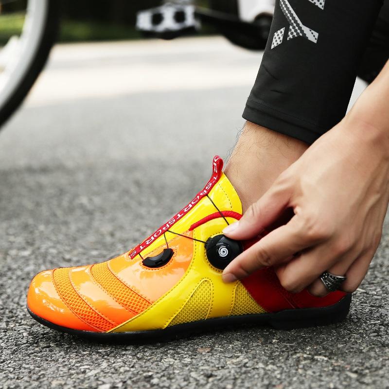 2026 Radschuhe Locklose Radschuhe Herren und Damen Radfahren Hartsohlige Mountain Power Radschuhe