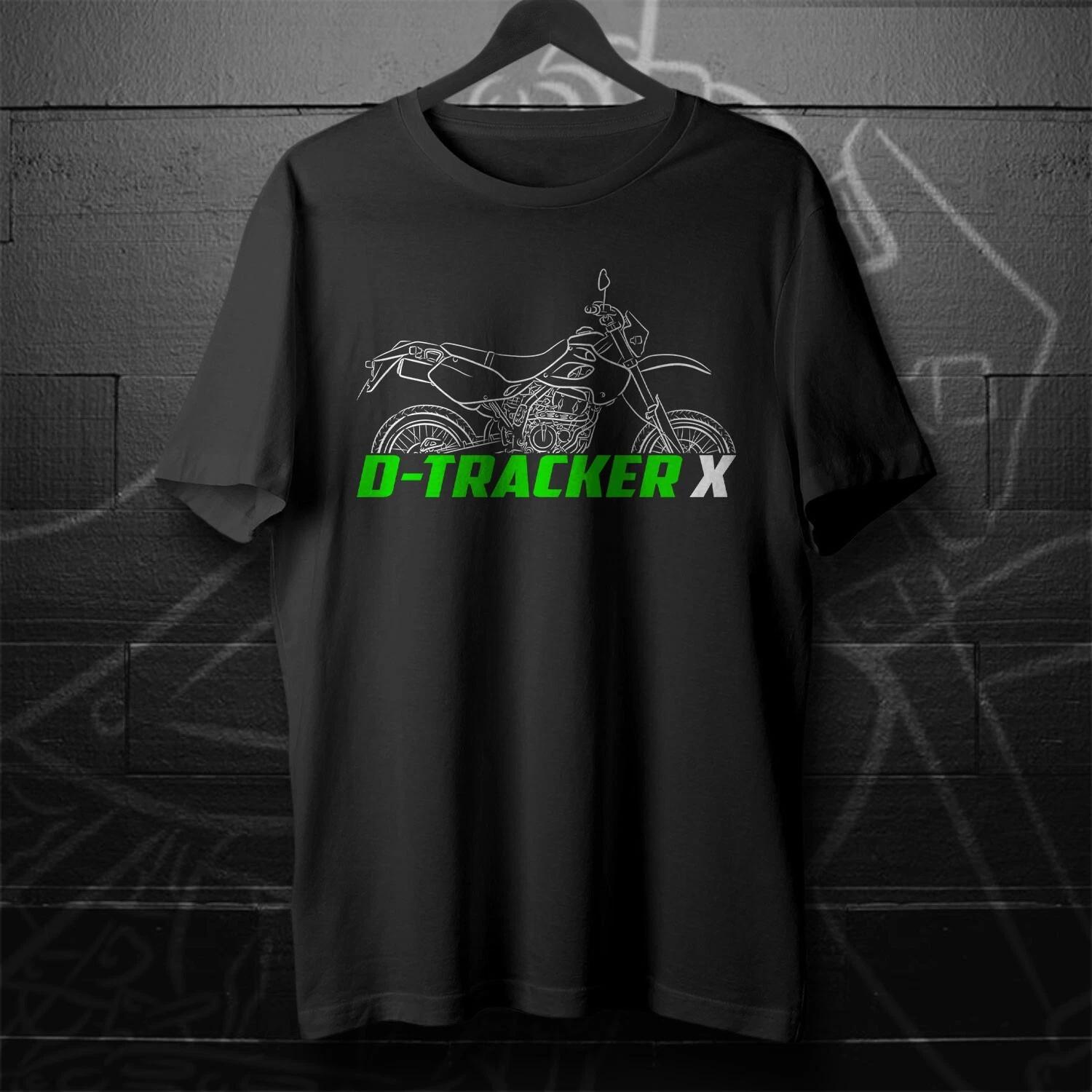 

Black men s and women s T-shirt For Kawasaki D-Tracker X 1998-2024- Motorcycle XXL