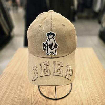 Jeep _Camping Bear Wappen Big Logo Ball Cap_JP2GCU066