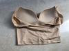 Women's Backless Sports Bra with Fixed Cup and Crossed Straps