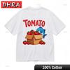 Damen Bequem Leichte Dehnung Klassisches T-Shirt Lachender Fisch Produkt Design T-Shirt Einzigartige T-Shirts für Jubiläumsgeschenk T-Shirt
