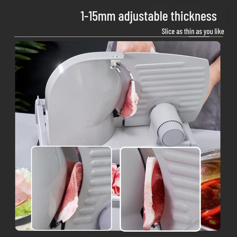 Home Electric Lamb and Beef Slicer – Compact Hot Pot Meat Shaver for Family Use