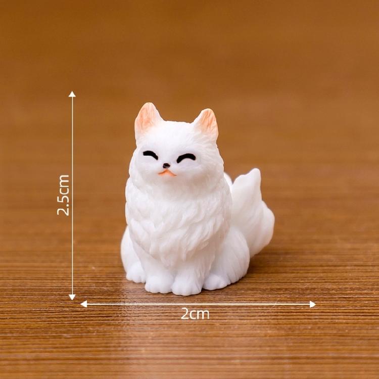 12pcs Detail Cats Model Figure Child Safe Decorative Figurine For Miniature Scene Display And Collector Doll House Props