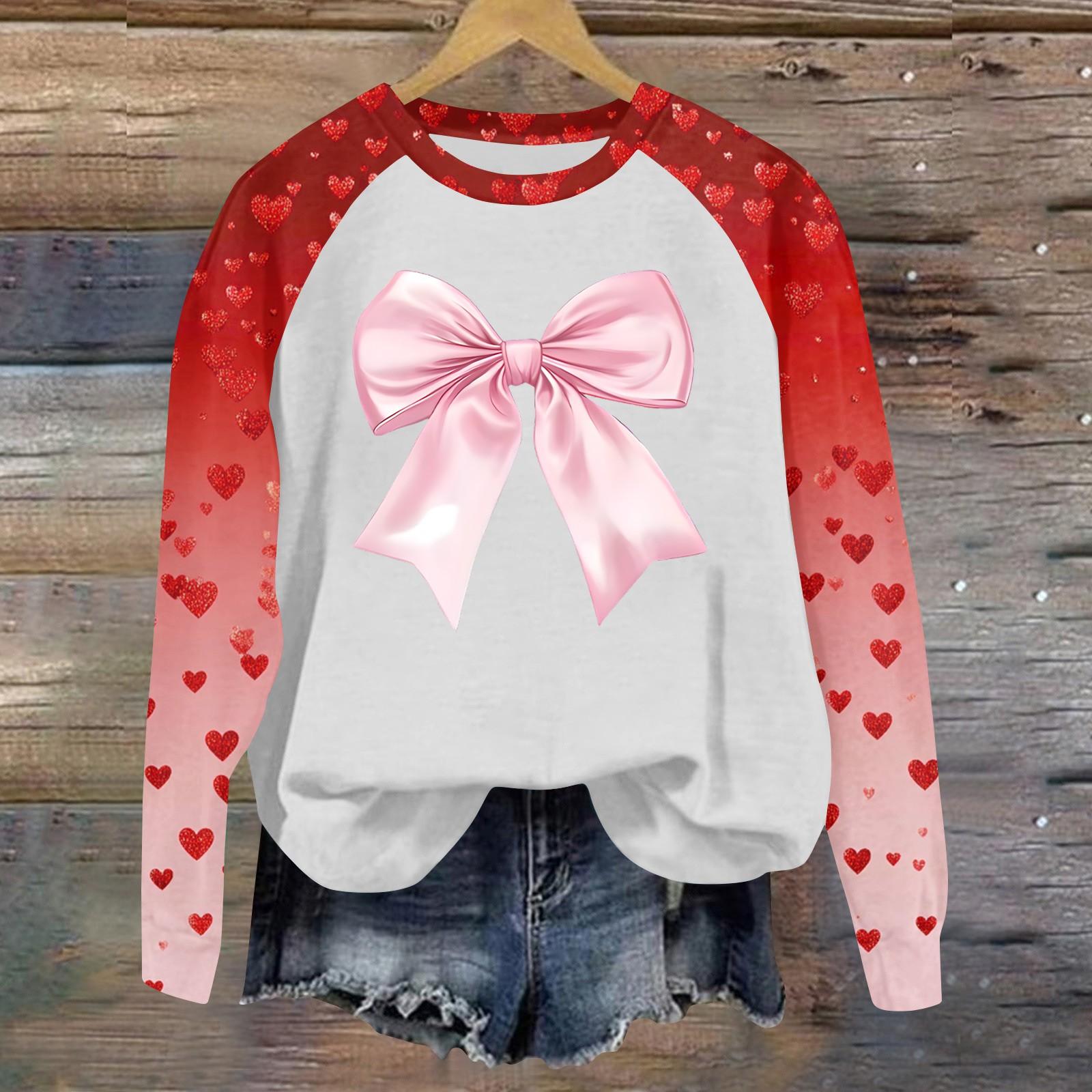 

Женская модная толстовка с длинным рукавом и круглым вырезом с принтом XL розовый