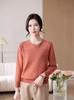 Spring 2026 Chinese-Style Sweater Set for Middle-Aged Women – Lightweight Knit Top