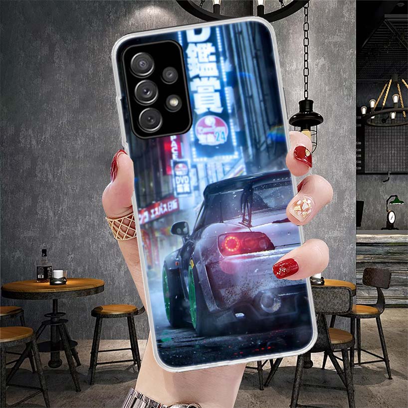 

Sport Car Drift JDM Japan Soft Phone Case For Samsung Galaxy S22 S23 S24 S25 Edge S26 Ultra S20 FE S21 Plus + Fundas Coque Galax Samsung S25 Plus