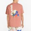 Puma Adventure Planet Graphic Tee Men Tops Rose-Pink 533485-24