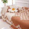 Sofadecke aus Chenille-Stoff im nordischen Stil, universelle Überwurfdecke mit Quaste für das Wohnzimmer, Vier-Jahreszeiten-Couchschutz-Dekor