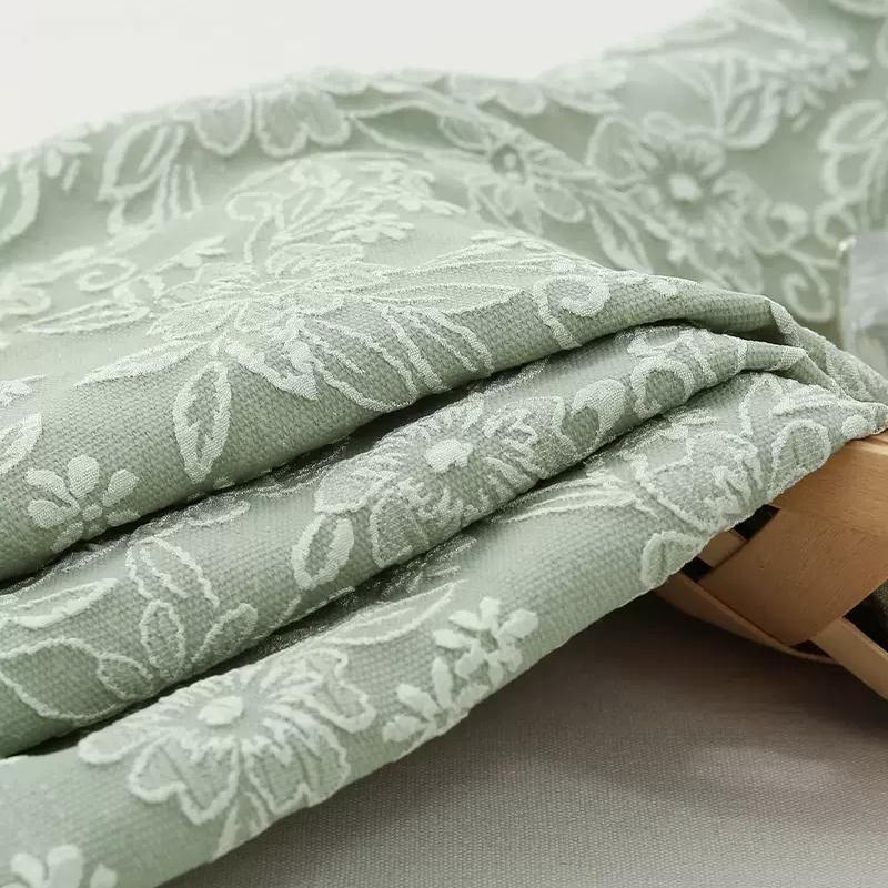 0,5m/1m/2m Hochwertiger Relief-Spitzenjacquardstoff für Dekorationsstoffe, Kinderkleidung, Bettwäsche, Handnähen, DIY-Stoff