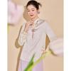 Kabel New Chinese Style Jacquard Disc Button Blouse