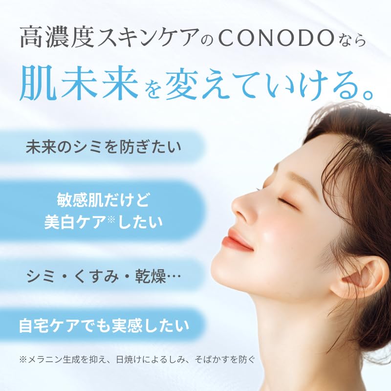 [Quasi-drug] Tranexamic Acid Serum 30ml, Whitening, Beautiful Skin, Reduces Dark Spots, Freckles, and Melanin, Sensitive Skin, High Concentration CONO